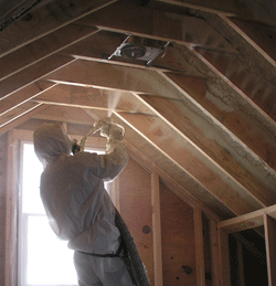 New Orleans LA attic spray foam insulation